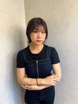 ネウィ 大分中央町店(newi)&nbsp;【KOTOMI】@koto._.mi1☆くびれヘア×秋っぽレッドブラウン☆