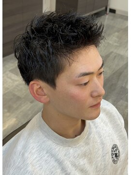 ミオスタイル 元町店 無造作スパイキー