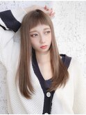 似合わせカット×フェミニンロング×メルティカラー