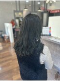 綺麗に揺れるコントロールされたウェーブパーマ/デジタル/トリ