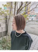ボブ/白髪ぼかし/ハイライト/バレイヤージュ/ケアブリーチ