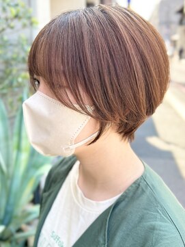 レリコ ニド(Relico-nid) 髪質改善20代30代大人可愛い耳掛けくびれショート