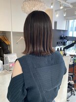 ネオリーブアイム 横浜西口店(Neolive aim)&nbsp;切りっぱなしボブ ベルボブ 地毛風ストレート sn