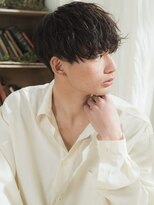 ユーフォリア 渋谷グランデ(Euphoria SHIBUYA GRANDE)&nbsp;刈り上げマッシュ　ニュアンスパーマ　ナチュラルマッシュ