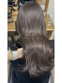 今っぽい柔らかいオリーブマロンベージュ Sac.一澤幸奈