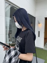 アフターニュース 新潟(afternews)&nbsp;ネイビーブルージュ/ダブルカラー/ケアブリーチ/髪質改善/新潟