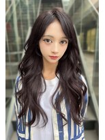 クーエフー(coo et fuu)&nbsp;アッシュブラウン　レイヤーカット　くびれヘア　ココアブラウン