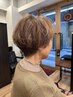 カット+白髪染め+髪に潤いを与えるトリートメント￥21450→￥14600