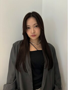 ビューバイネオリーブ 用賀店(Beau'r by neolive) くびれヘア縮毛矯正アプリコットオレンジ夏ハイライト《用賀》