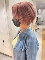 ラノバイヘアー 京都(Lano by HAIR)&nbsp;ピンクベージュカラー
