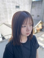 カスミ 霞(KASUMI)&nbsp;軽めレイヤースタイル。　20代/30代/韓国/ 大学/社会人
