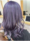 ラベンダーアッシュ/ラベンダーカラー/レイヤーカット