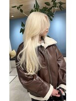 フリーク(FLEEK)&nbsp;ブロンド　ブリーチ3回