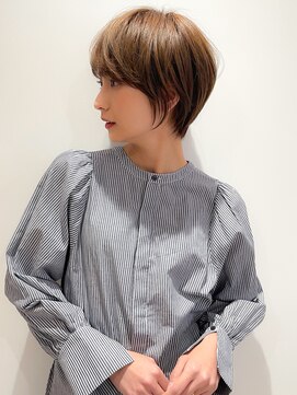 ヴィヴィ(VIVIE) 小顔マッシュ大人ショートボブココアベージュオリーブグレー黒髪