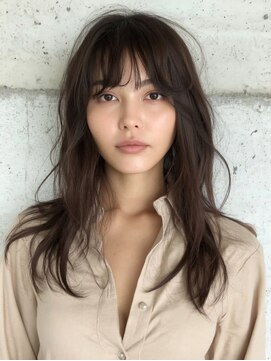 アンドレイ 表参道(andrey) 着物ヘア/大人ガーリー/ダークアッシュ/似合わせカット/表参道