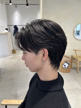 ビューバイネオリーブ 用賀店(Beau'r by neolive) フェザーパーマ刈り上げセンターパート波巻きツイストスパイラル