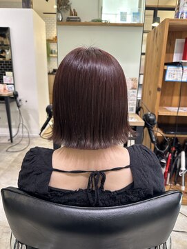 ダスティ 豊科駅前店(Dasty) ただのボブじゃない！切りっぱなしレイヤーボブ