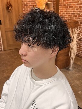 ヴィップルーム(viproom) メンズアッシュカラーメンズウェーブヘアメンズパーマ