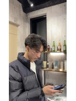 アドレスサーティーン(Address13)&nbsp;フェザーパーマ[大阪/梅田/メンズパーマ/フェザーパーマ]