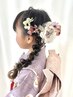 【七五三・七歳】着付け×セット×メイク¥18700