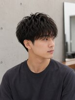 ラシェル パル ノエル(Laciel par Noel) フェザーパーマニュアンスパーマセンターパートルーズパーマ