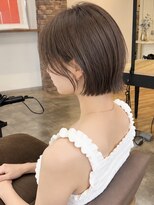 ノア(NOA)&nbsp;【NOA】切りっぱなし.ボブブラウンベージュ顔周りレイヤー