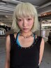 【平島指名限定】カット+ブリーチを使ったWカラー ￥17500