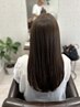 【髪と頭皮を整えたい方】髪質改善カラー＋ヘッドスパ