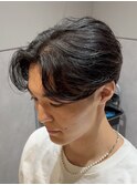 【毛流れセンターパート×ニュアンスパーマ八王子】