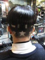 トリックストア(TRICK STORE)&nbsp;BIGBAN風オリジナルスタイル★バリカンアートでライブ使用