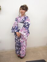 美容室イーナ(e na)&nbsp;初夏のおでかけ☆浴衣スタイル