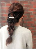 編み下ろしヘアアレンジ☆NEOLIVE ROA