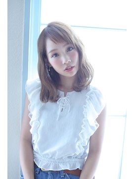 カリン 町田店(carin) 【carin 町田】ベージュアッシュセミディ