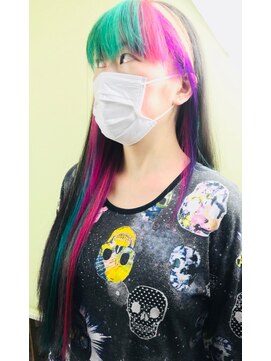 美容室 ラック(Luck) ヴィヴィッド多色カラー!