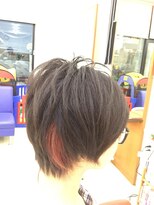 ハーズヘア 千代田本店(Her's hair) ショートのインナーカラー