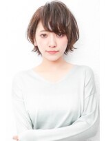 モニカ 西宮北口(Monica)&nbsp;アシメショートエアリーショートグレージュナチュラルボブ