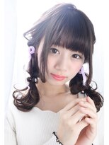 ヘアーメイク トレコローリ(hair make trecolori) 【trecolori津田沼】萌えガーリーツインテール