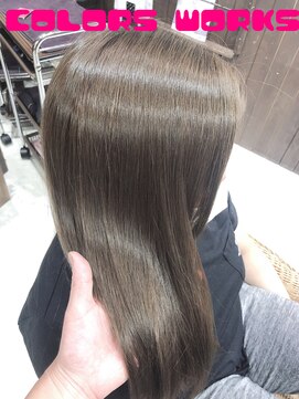 カラーズ ふじみ野店(colors) ブルーアッシュでトーンダウン♪