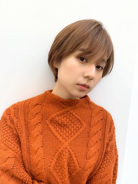 シー バイ ロンド 新宿(Sea by Lond) 大人女子のアッシュブラウンショートヘア♪【福島泰】新宿