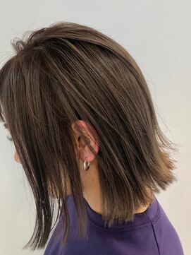 ビーチ(BEACH) 【BEACH/チナツ】外ハネボブ＿デザインカラー