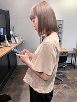 ヴェルダ 池袋店(verda)&nbsp;色素が薄くみえるミルクティーカラー＊fukuda