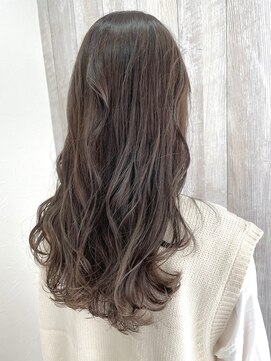 シエル 立川店(CIEL) 【CIEL×久光】ダークトーンベージュ×ウェーブロング