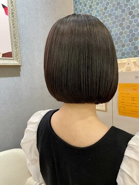 カシータフロル ららぽーと愛知東郷店(Casita flor) 【casita flor】ワンレン　ミニマムボブ