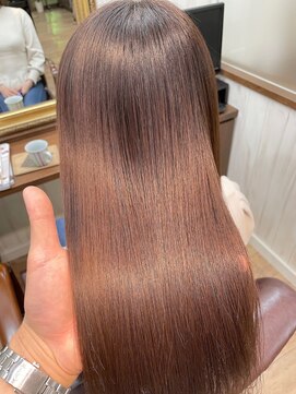 アエル(AER) 縮毛矯正ラグジュアリーコース【小田原・縮毛矯正・髪質改善】