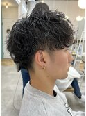 波巻きスパイラルパーマ☆メンズマッシュヘア！ロミーオム