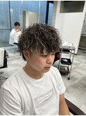 マッシュ×メッシュ×ツイストスパイラルパーマ