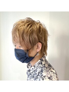 フィーリー ヘア デザイン 太田店(feAry) ワンブリーチ/ミルクティーベージュ