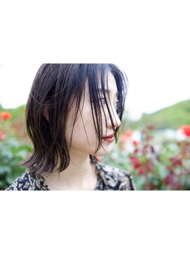 ナットナウ(NOT NOW) 大人可愛い20代30代40代小顔ウルフレイヤーボブ丸みショートボブ