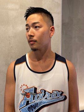 フランクスバーバーザスタンド(Frank’s barber the stand) フェードアップバングE