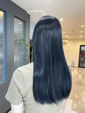 リオリス ヘア サロン(Rioris hair salon) イメチェン☆暗くても透明感出るブルーブラック♪